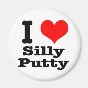 ICH LIEBE Silly Putty Magnet