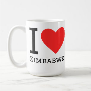 Ich liebe Simbabwe Kaffeetasse