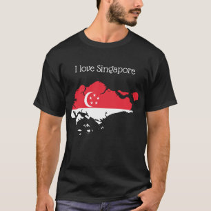 Ich liebe Singapur T-Shirt