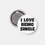 Ich Liebe Single Magnet (Vorderseite/Rückseite)