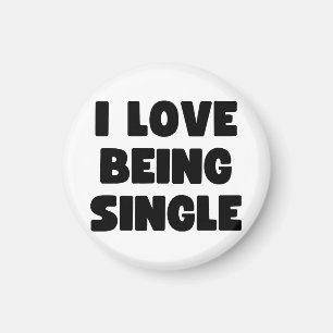 Ich Liebe Single Magnet