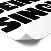 Ich Liebe Single Poster (Ecke)