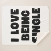 Ich Liebe Single Sherpadecke (Vorderseite (Horizontal))