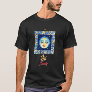 Ich liebe Sizilien, Sizilien Italien Illustration T-Shirt