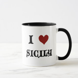 Ich liebe Sizilien Tasse