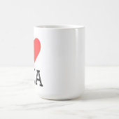 Ich liebe Ska Kaffeetasse (Mittel)