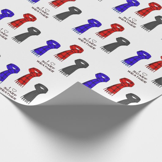 Ich Liebe Skarven! Geschenkpapier (Ecke)