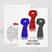 Ich Liebe Skarven! Postkarte (Vorne/Hinten)