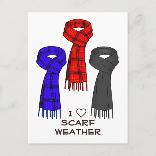 Ich Liebe Skarven! Postkarte (Vorderseite)