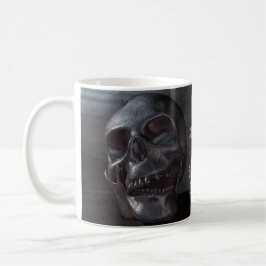 Ich Liebe Skulls. Spooky Drink. Schädel lächeln Kaffeetasse