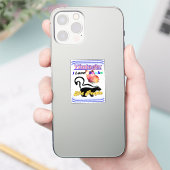 Ich liebe Skunks, nicht Menschen Aufkleber (Telefon)