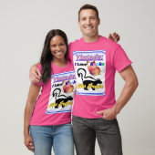 Ich liebe Skunks, nicht Menschen T-Shirt (Unisex)