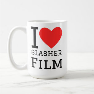 Ich liebe Slasher-Filme Kaffeetasse