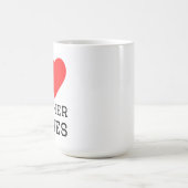 Ich liebe Slasher-Serien Kaffeetasse (Mittel)