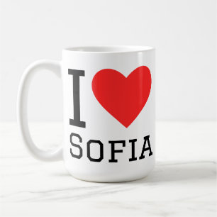 Ich liebe Sofia  Kaffeetasse