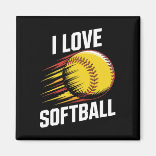 Ich liebe Softll-Enthusiast-Stolz Magnet
