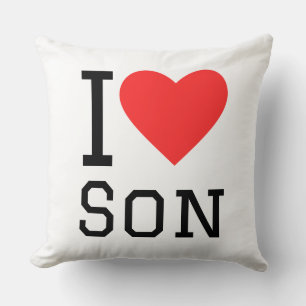 Ich liebe Sohn Kissen