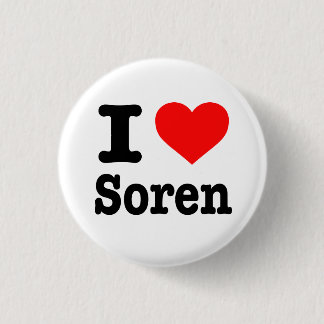 "ICH LIEBE SOREN " BUTTON