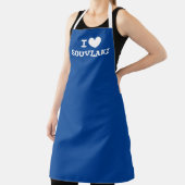 Ich liebe Souvlaki lustige griechische Küche Schür Schürze (InSitu)