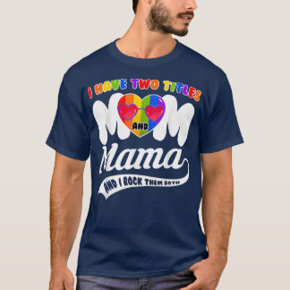 Ich Liebe sowohl Mama und Mama Proud Mama LGBT Müt T-Shirt