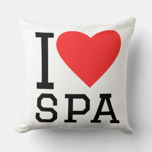 Ich liebe Spa Kissen