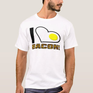 Ich liebe Speck Lustiges T-Shirt