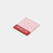 Ich liebe Speck Post-it Klebezettel (angewinkelt)