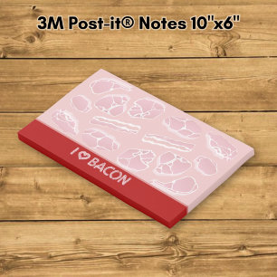 Ich liebe Speck Post-it Klebezettel