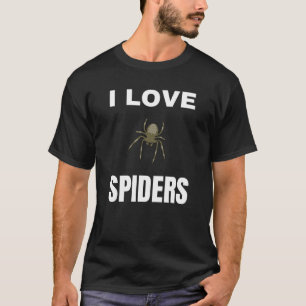 Ich liebe Spinnen T-Shirt