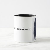 "ICH LIEBE Spitze!" Watercolor-Malerei-Tasse Tasse (Zentrum)