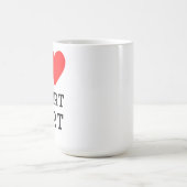 Ich liebe Sporthafen Kaffeetasse (Mittel)