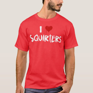 Ich liebe Squirters Retro T-Shirt