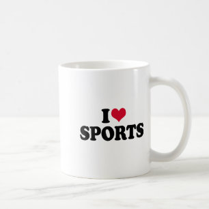 Ich liebe Srts Fitness Motivation Kaffeetasse