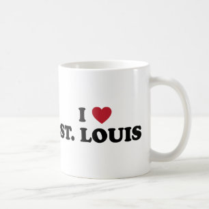 Ich liebe St. Louis Missouri Kaffeetasse