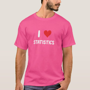 Ich liebe Statistik Finanzmodellierungsanalyse Sta T-Shirt