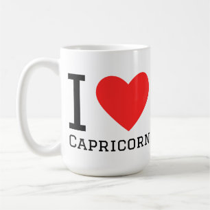 Ich liebe Steinbock Kaffeetasse