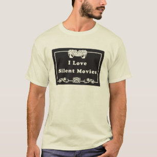 Ich liebe Stummfilme T-Shirt