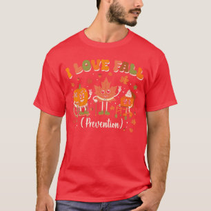 Ich liebe Sturzpräventions-Krankenpfleger-Sturz-Ph T-Shirt