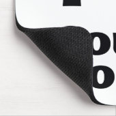 Ich liebe Südkorea-Flagge Mousepad (Ecke)