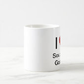 "Ich Liebe-südliches Evangelium-" klassische Tasse (Mittel)