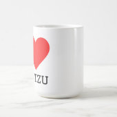 Ich liebe Sun Tzu Kaffeetasse (Mittel)
