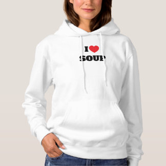 Ich liebe Suppe Hoodie