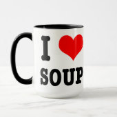 ICH LIEBE SUPPE TASSE (Links)