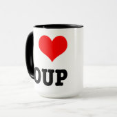 ICH LIEBE SUPPE TASSE (Vorderseite Links)