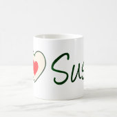 Ich liebe Sushi Tasse (Mittel)
