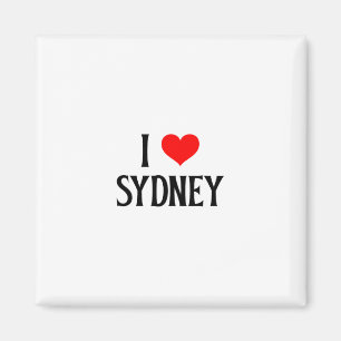 Ich liebe Sydney Ich liebe Sydney Australien Oz Re Magnet