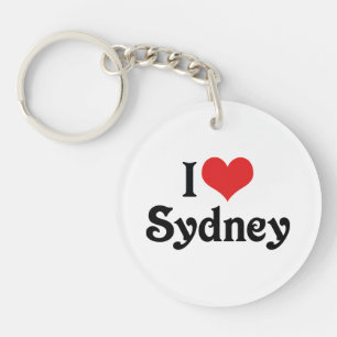 Ich liebe Sydney Schlüsselanhänger