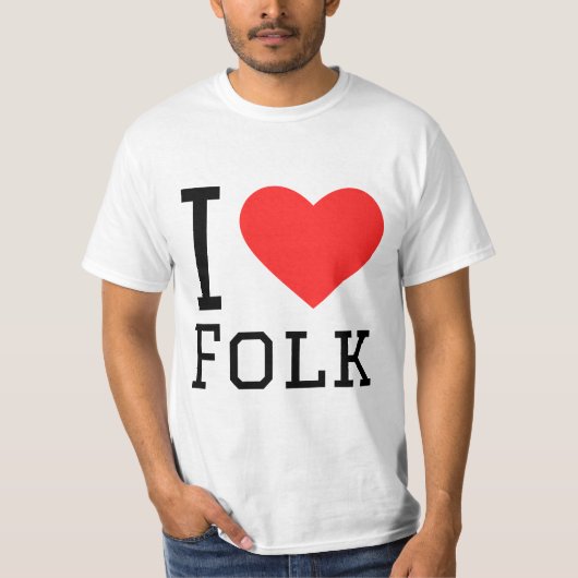 Ich Liebe T-Shirt (Vorderseite)