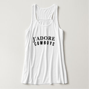 Ich liebe T-Shirt-Cowboys Tank Top