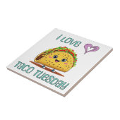 Ich liebe Taco Dienstag Fliese (Seite)